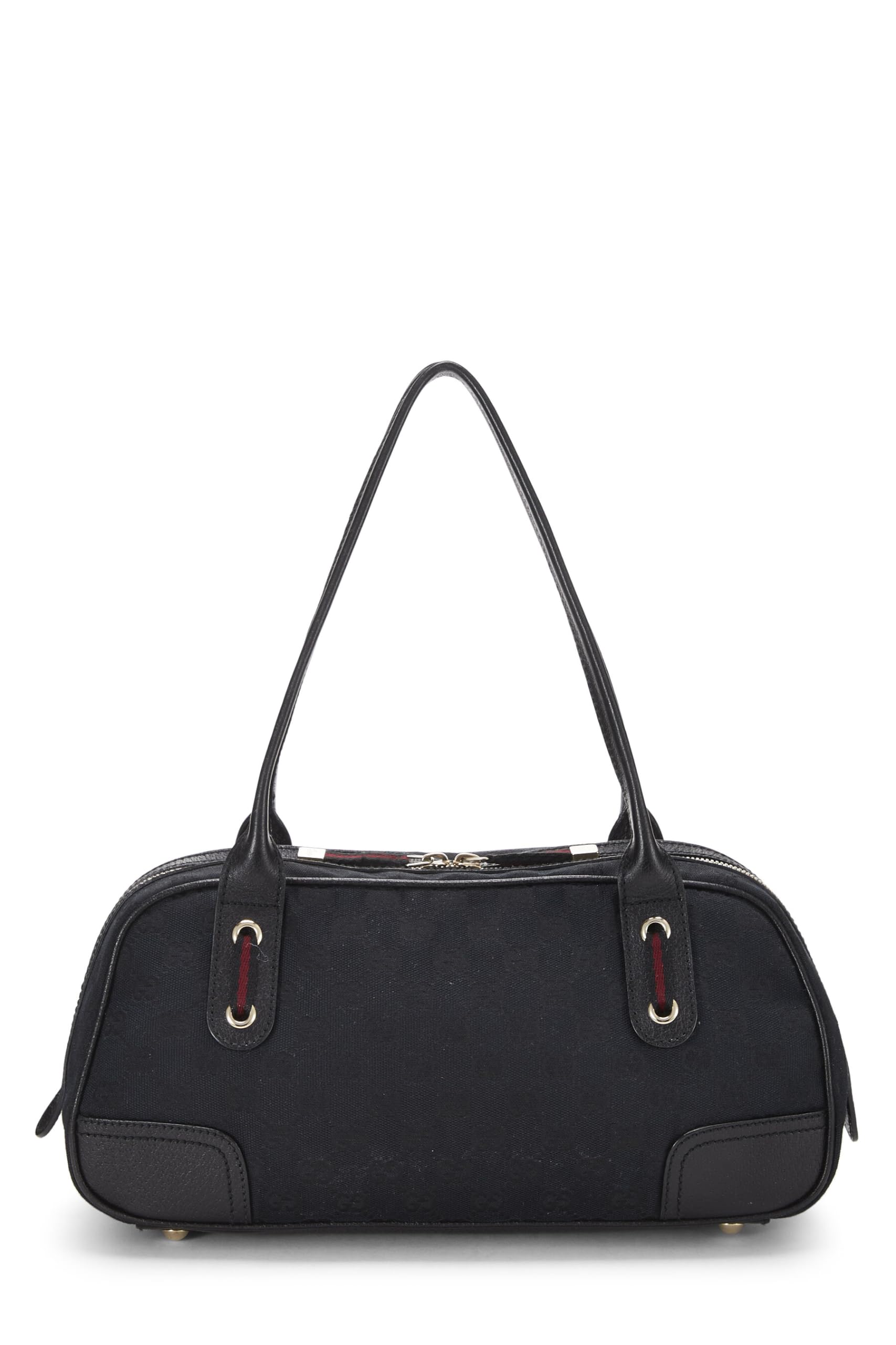 Gucci,  Black Original GG Canvas Princy Shoulder Bag, Black