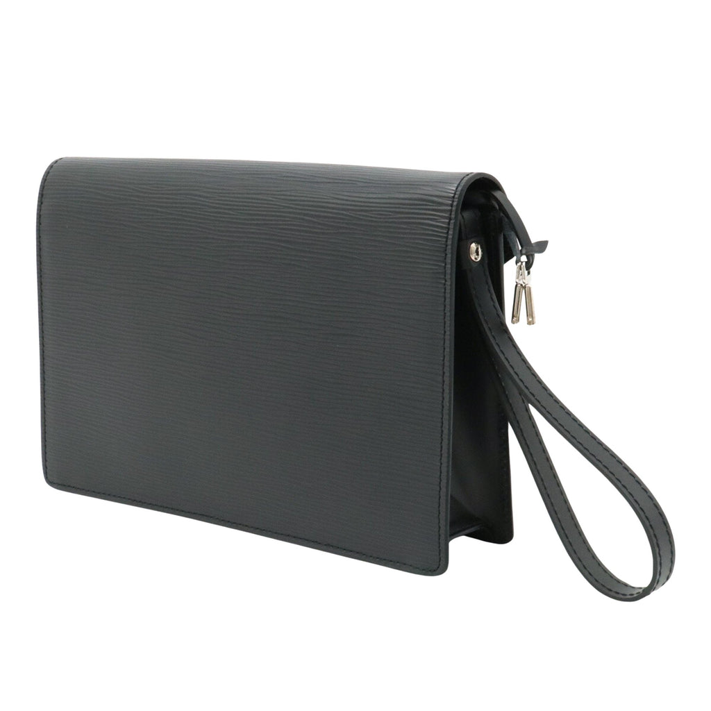 Louis Vuitton Sellier Drangonne  Leather Clutch Bag