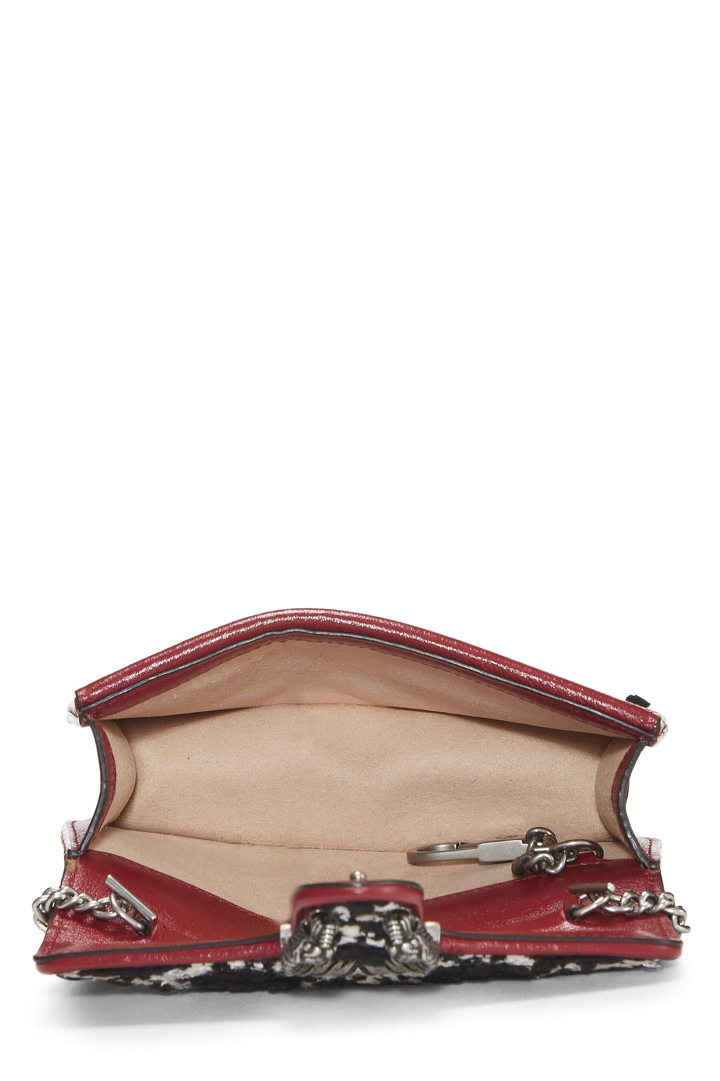 Gucci,  Multicolor Tweed Dioronysus Crossbody Super Mini, Multi