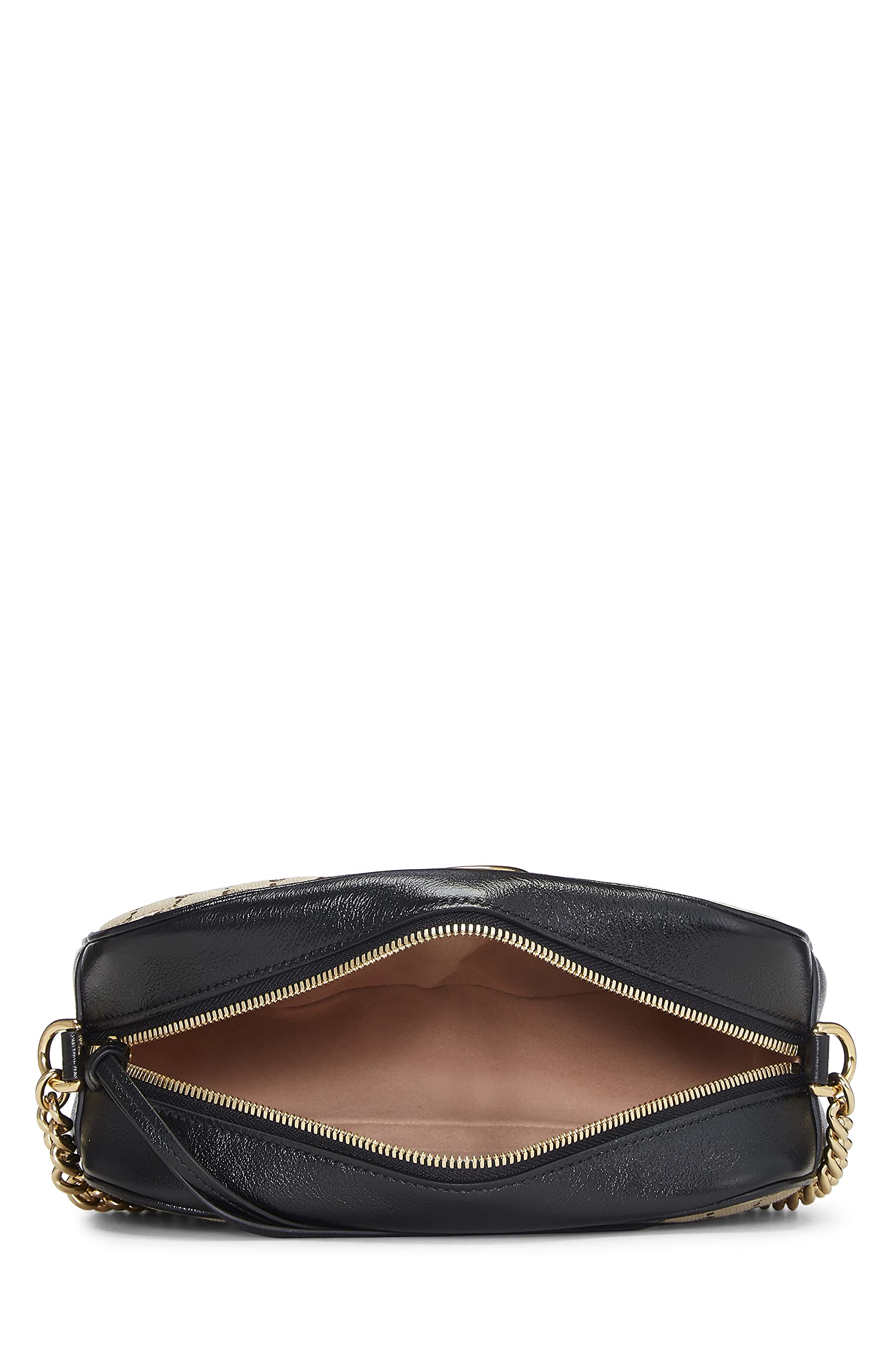 Gucci,  Original Gucci Canvas Marmont Crossbody Small, Black