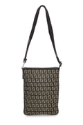 ,  Brown Zucchino Canvas Crossbody, Brown