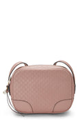 Gucci,  Pink Microguccissima Leather Bree Crossbody, Pink