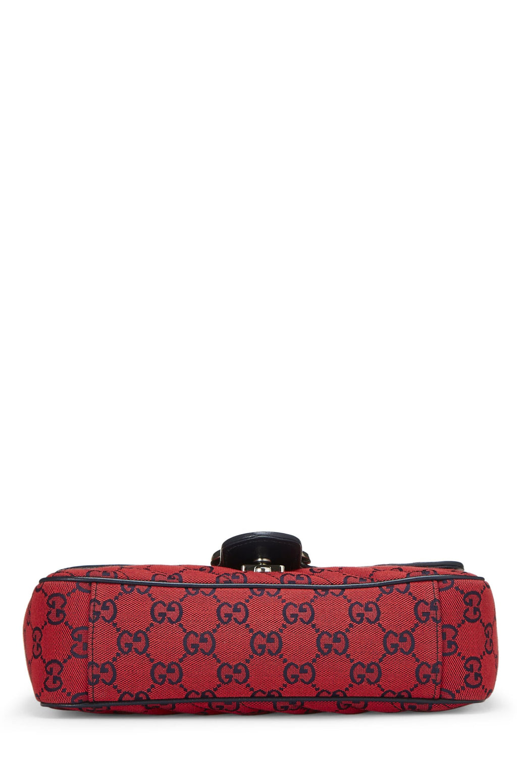 Gucci,  Red GG Canvas Marmont Shoulder Bag Small, Red