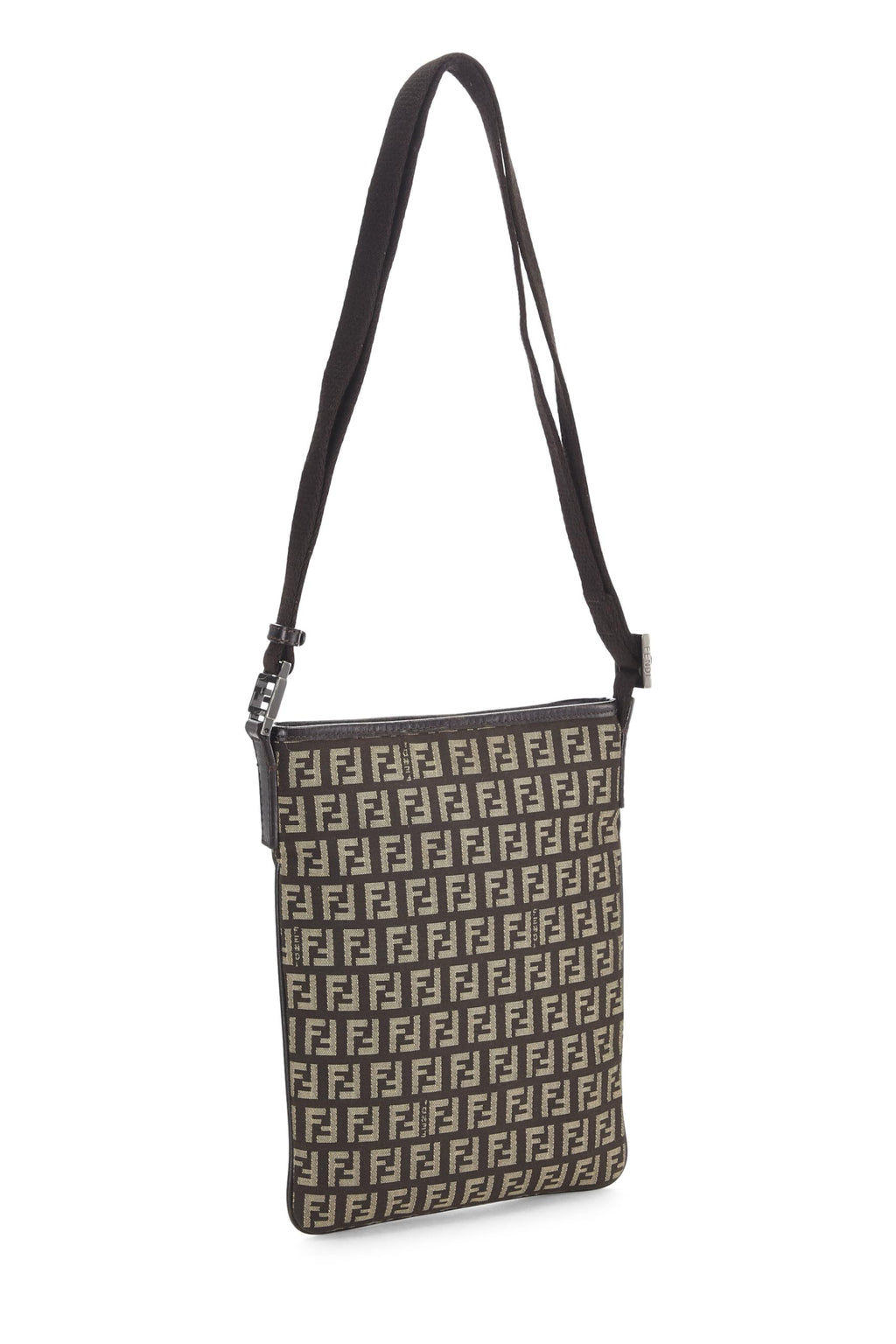 ,  Brown Zucchino Canvas Crossbody, Brown