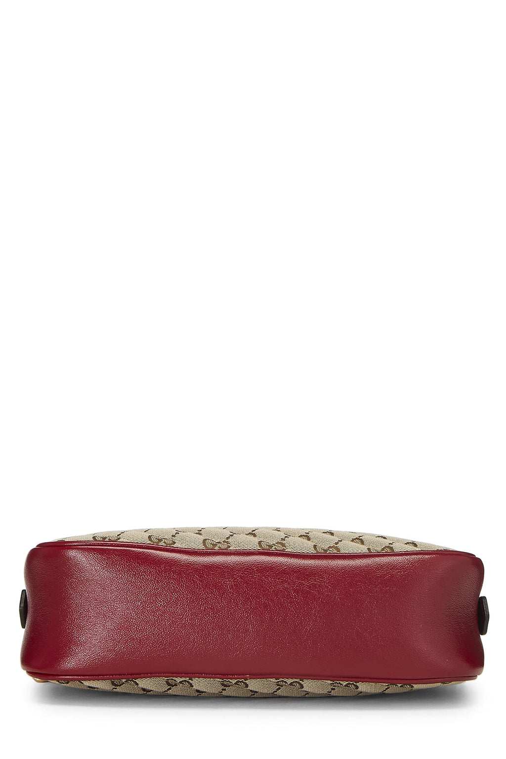 Gucci,  Red Original Gucci Canvas Marmont Crossbody Small, Red