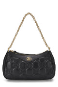 Gucci,  Black Leather 'GG' Marmont MatelassÃƒÆ’Ã‚Â© Shoulder Bag, Black
