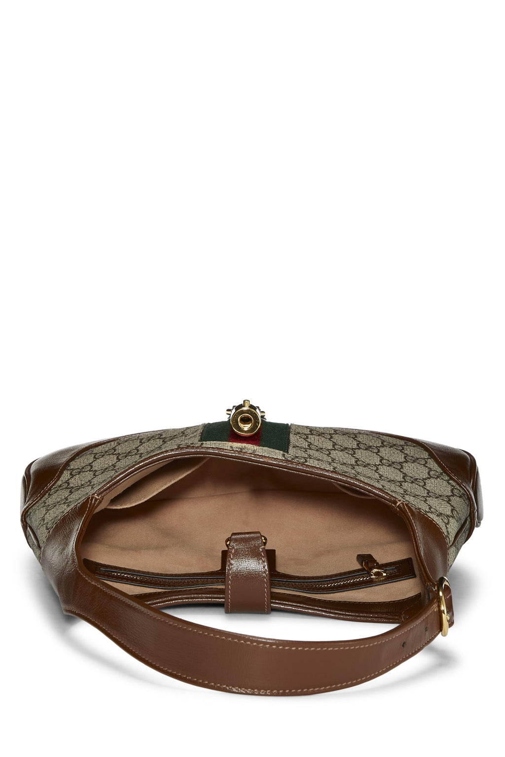 Gucci,  Original GG Supreme Jackie 1961 Shoulder Bag Small, Brown