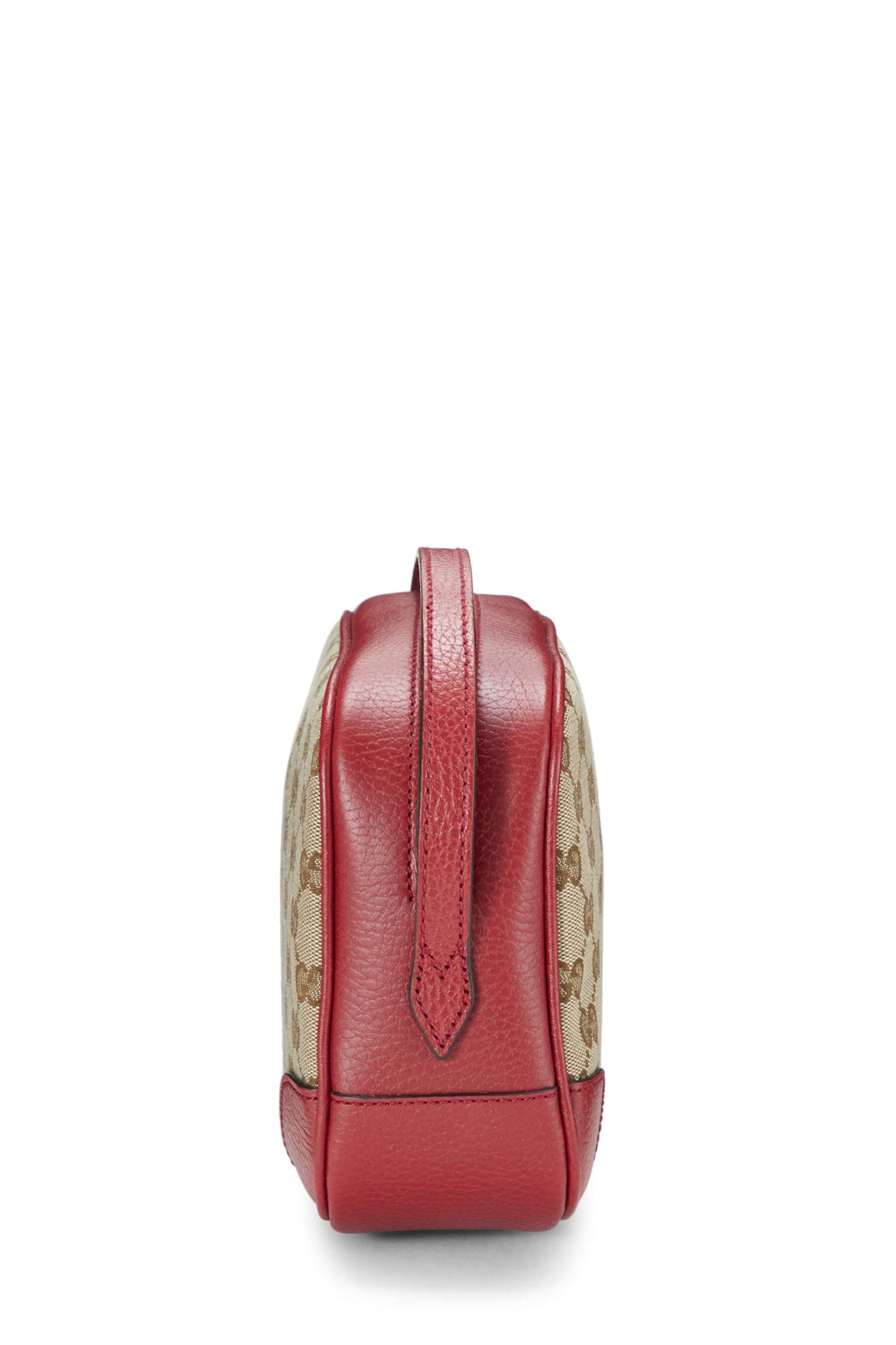 Gucci,  Red Original Gucci Canvas Bree Crossbody, Red