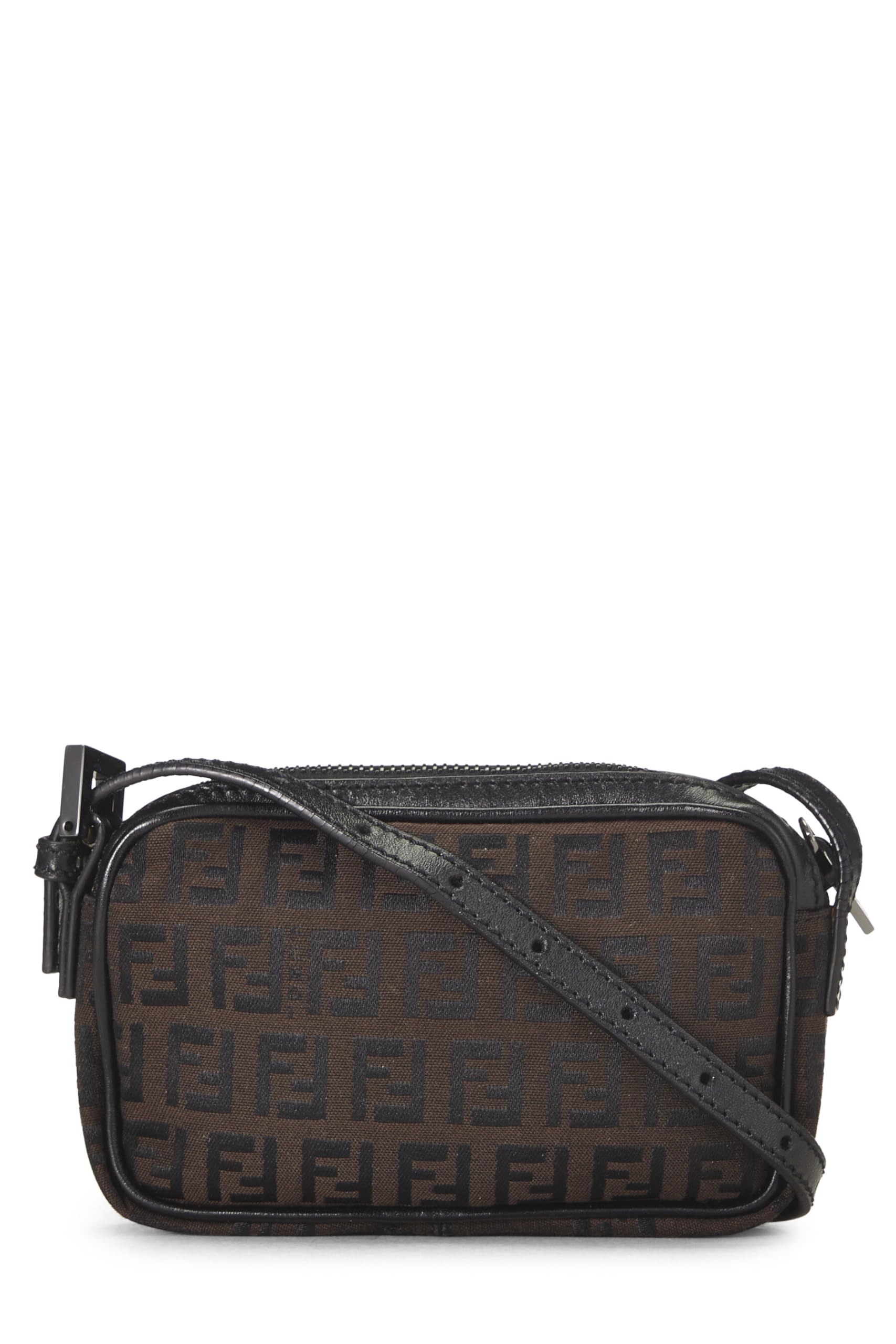 ,  Brown Zucchino Canvas Crossbody Mini, Brown