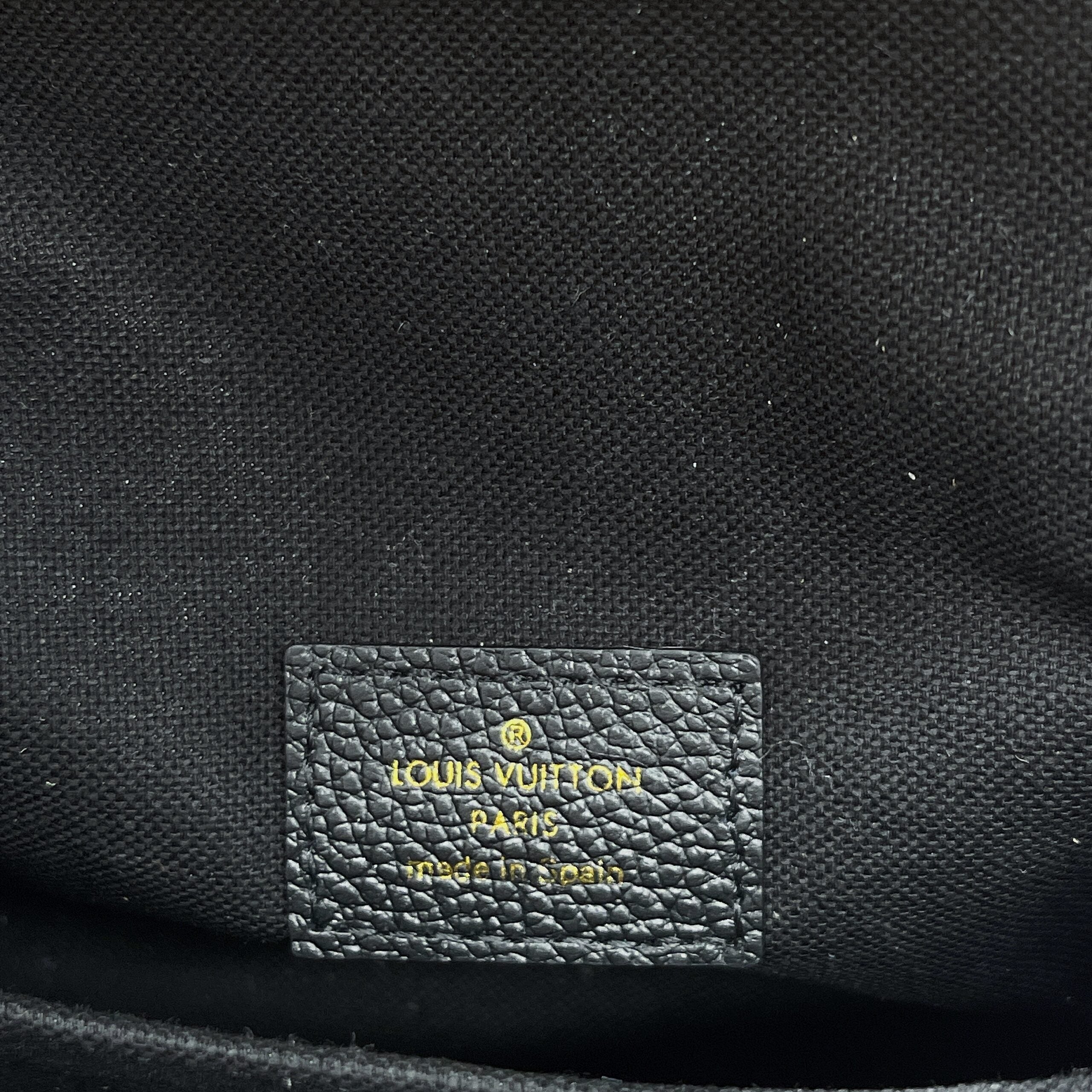 Louis Vuitton Micro Metis Monogram Empreinte Black For Women, Women’s Handbags, Shoulder And Crossbody Bags 5.5in/14cm Louis Vuitton 