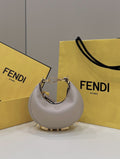 graphy Beige Mini Shoulder Bag For Woman 16.5cm/6.5in