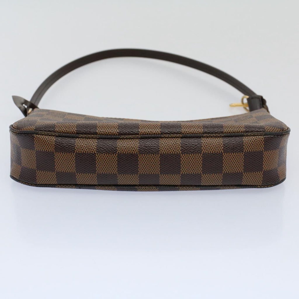 Louis Vuitton Pochette Accessoire  Canvas Clutch Bag