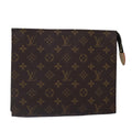 Louis Vuitton Poche Toilette  Canvas Clutch Bag