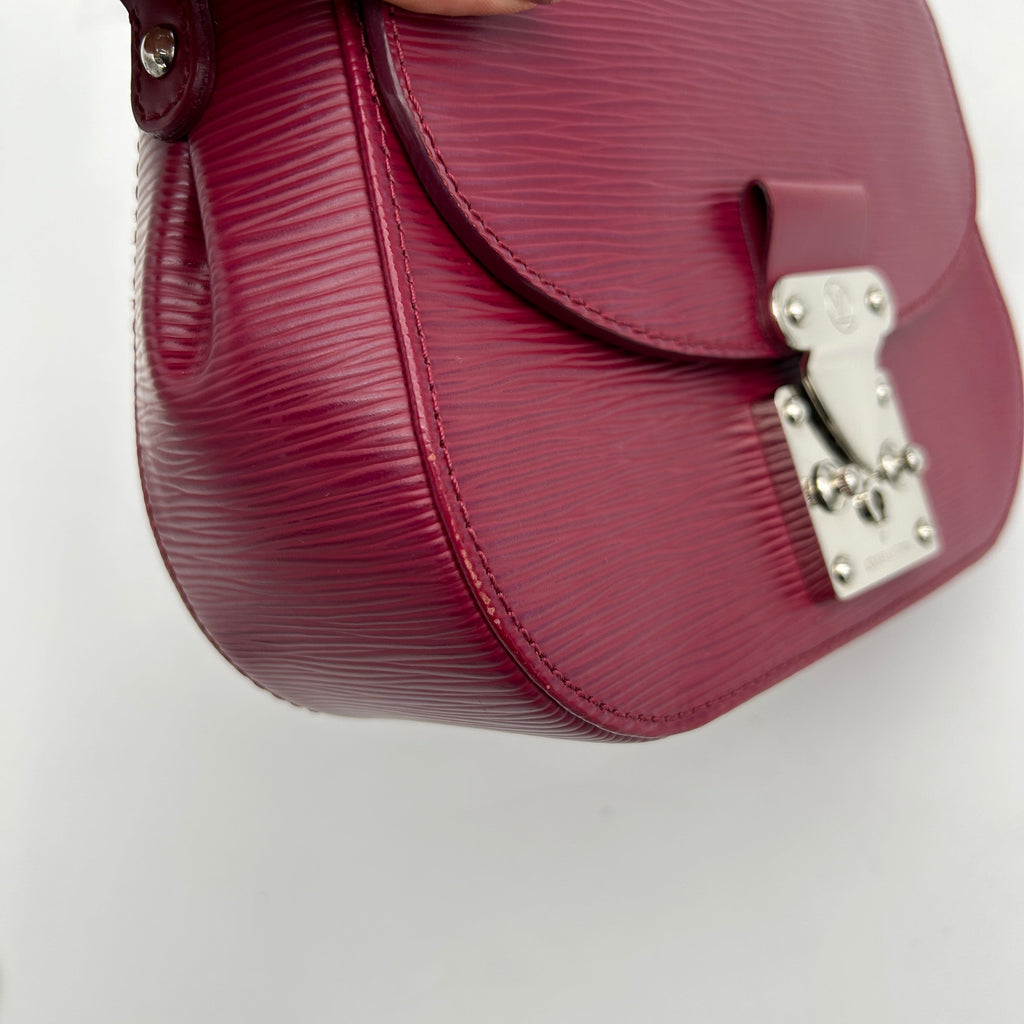Louis Vuitton Epi Eden Fuchsia Shoulder Bag Medium