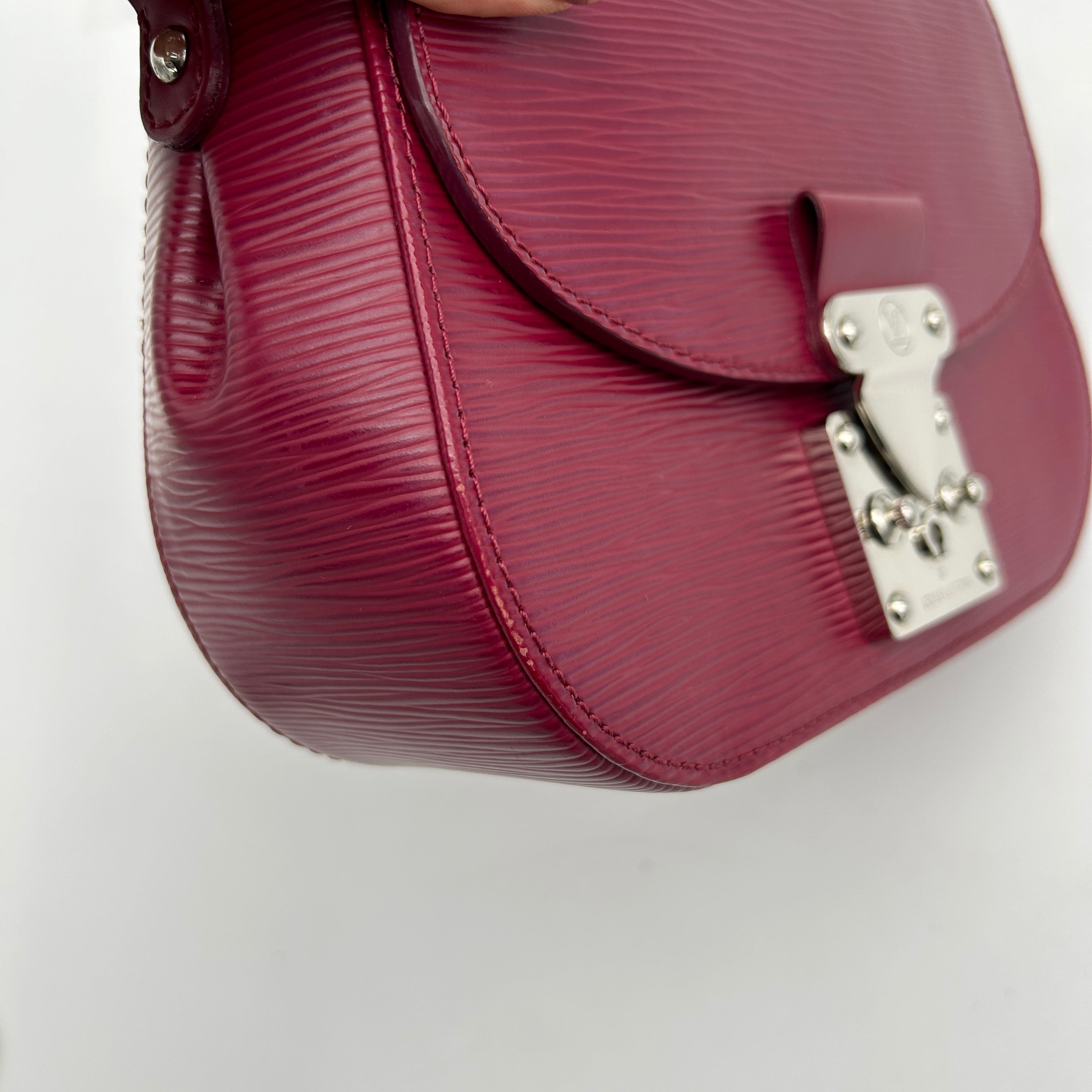 Louis Vuitton Epi Eden Fuchsia Shoulder Bag Medium