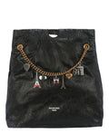 Balenciaga Womens Crush Leather Medium Tote