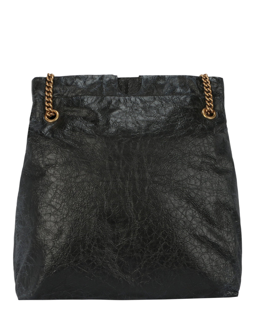 Balenciaga Womens Crush Leather Medium Tote