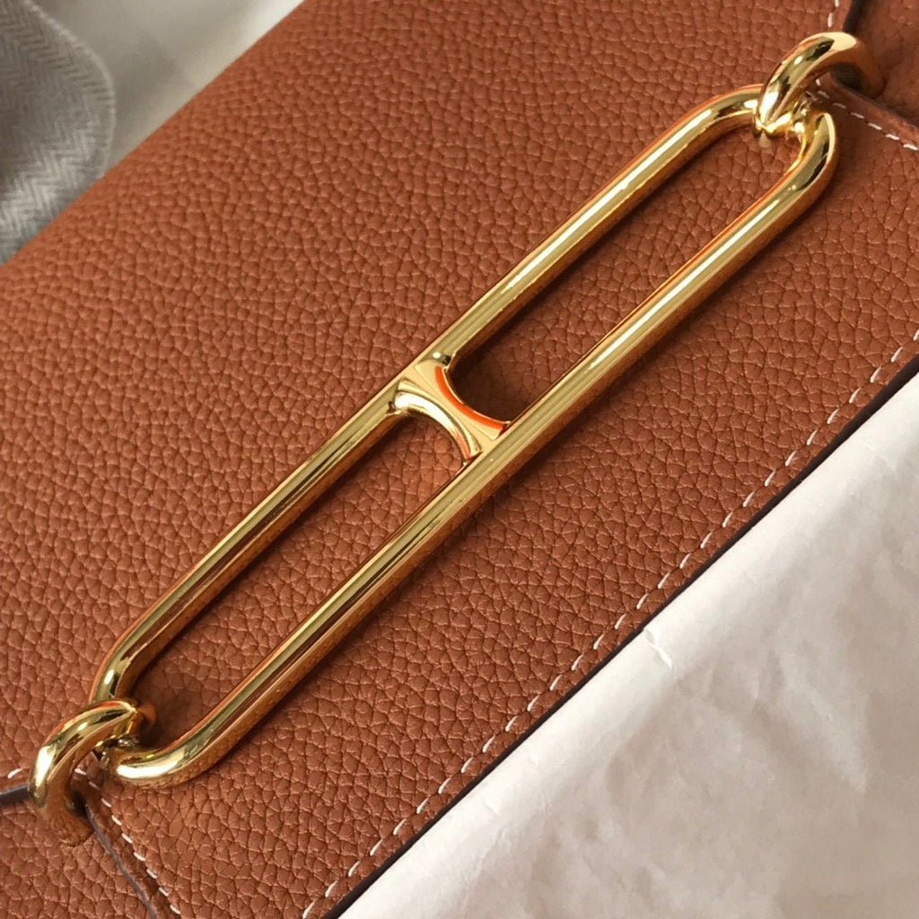 Mini Evercolor Sac Roulis 19 Brown For Women, Handbags, Shoulder Bags 7.5in/19cm