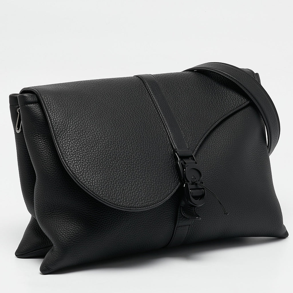 Dior Black Leather Pillow Bag