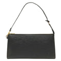 Louis Vuitton Pochette Accessoire  Leather Clutch Bag