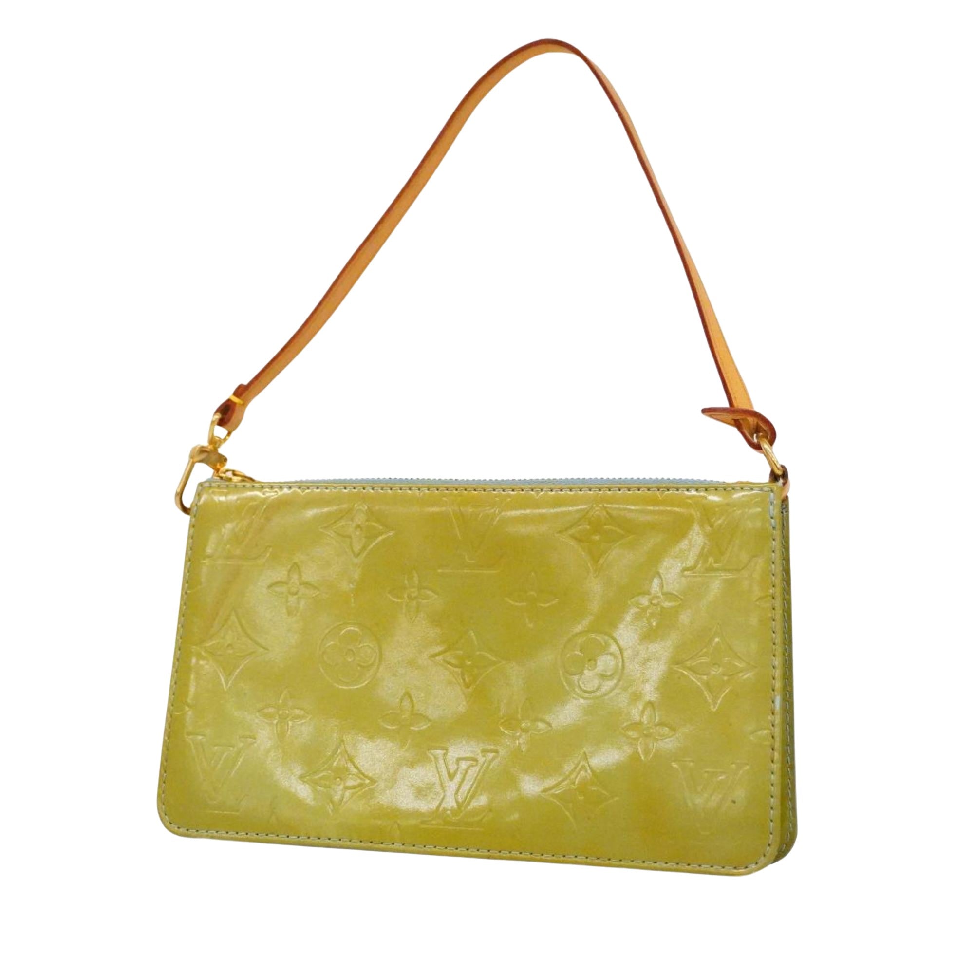 Louis Vuitton Lexington   Leather Clutch Bag