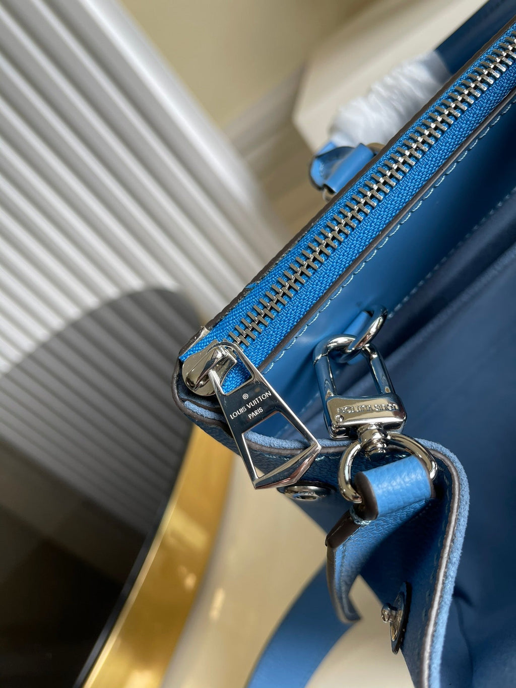 Louis Vuitton Grenelle Tote PM Epi Blue For Women, WomenÃƒÂ¢Ã¢â€šÂ¬Ã¢â€žÂ¢s Handbags, Shoulder And Crossbody Bags 10.6in/27cm Louis Vuitton
