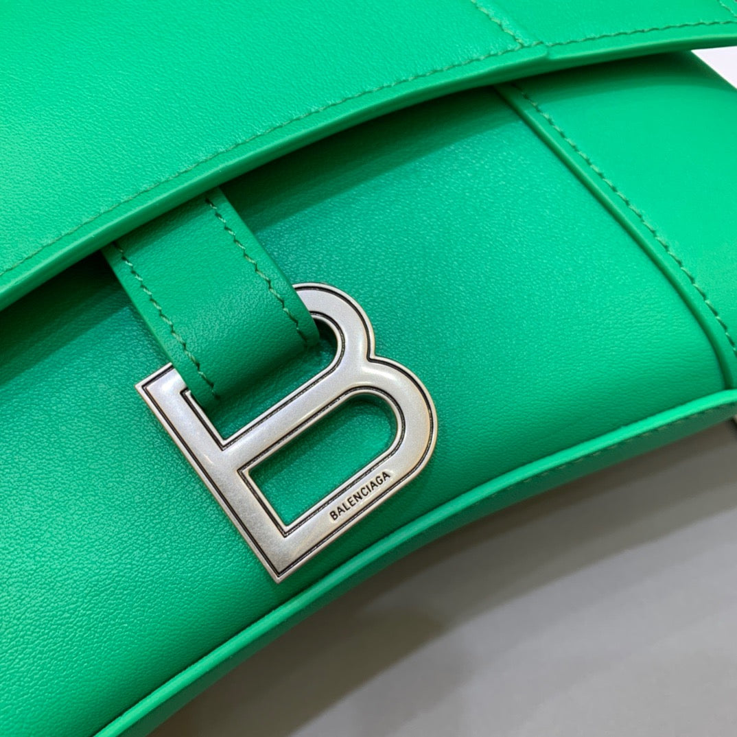 Downtown XS Shoulder Bag In Green, For Women,  Bags 10in/25cm