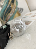 Chanel Camellia Clutch With Chain SiLouis Vuittoner Bag For Women 11cm/4in