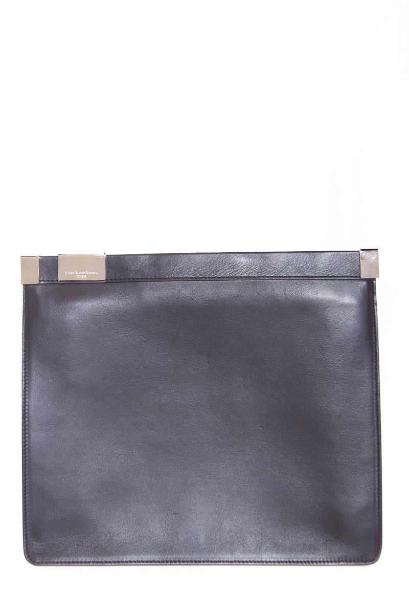 Maison Margiela Black Metal Slide Clutch