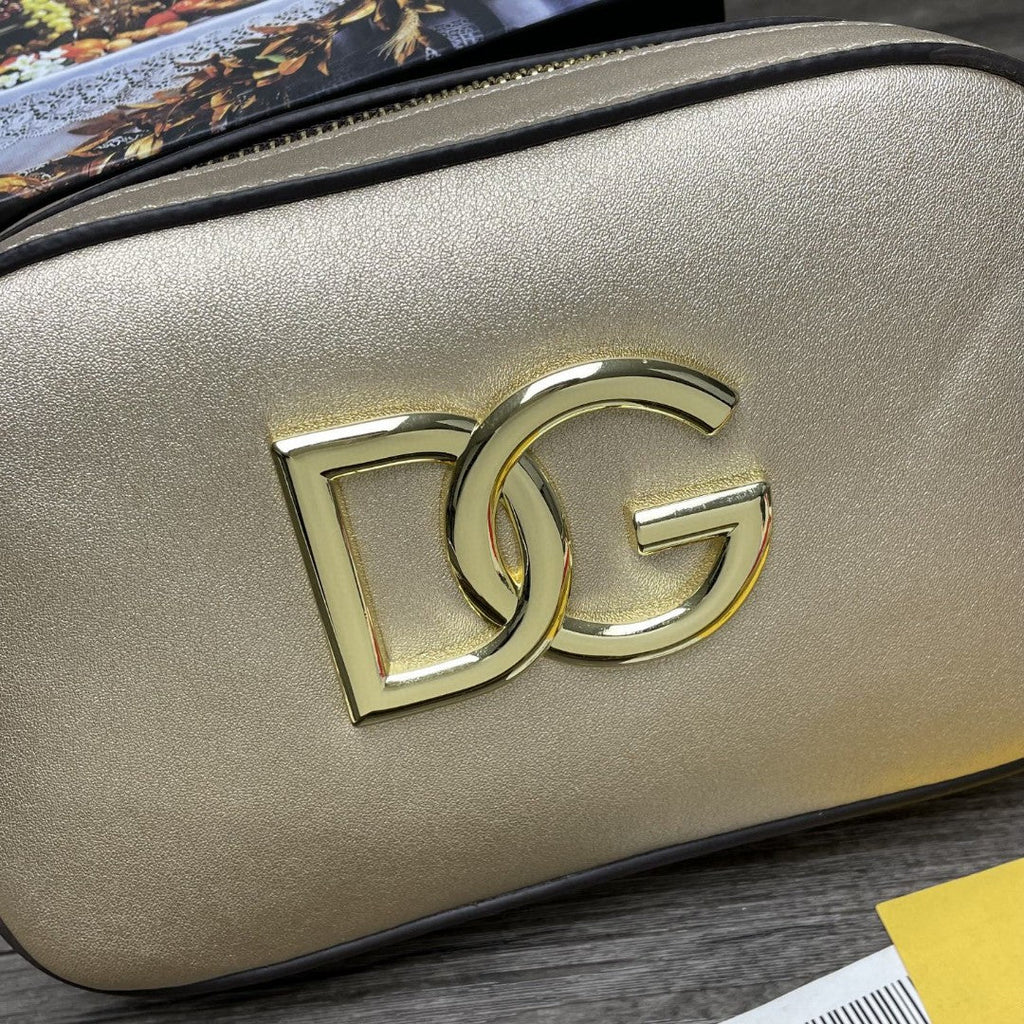 Crossbody 3.5 Bag Gold For Women 7.5in/19cm GLAMI