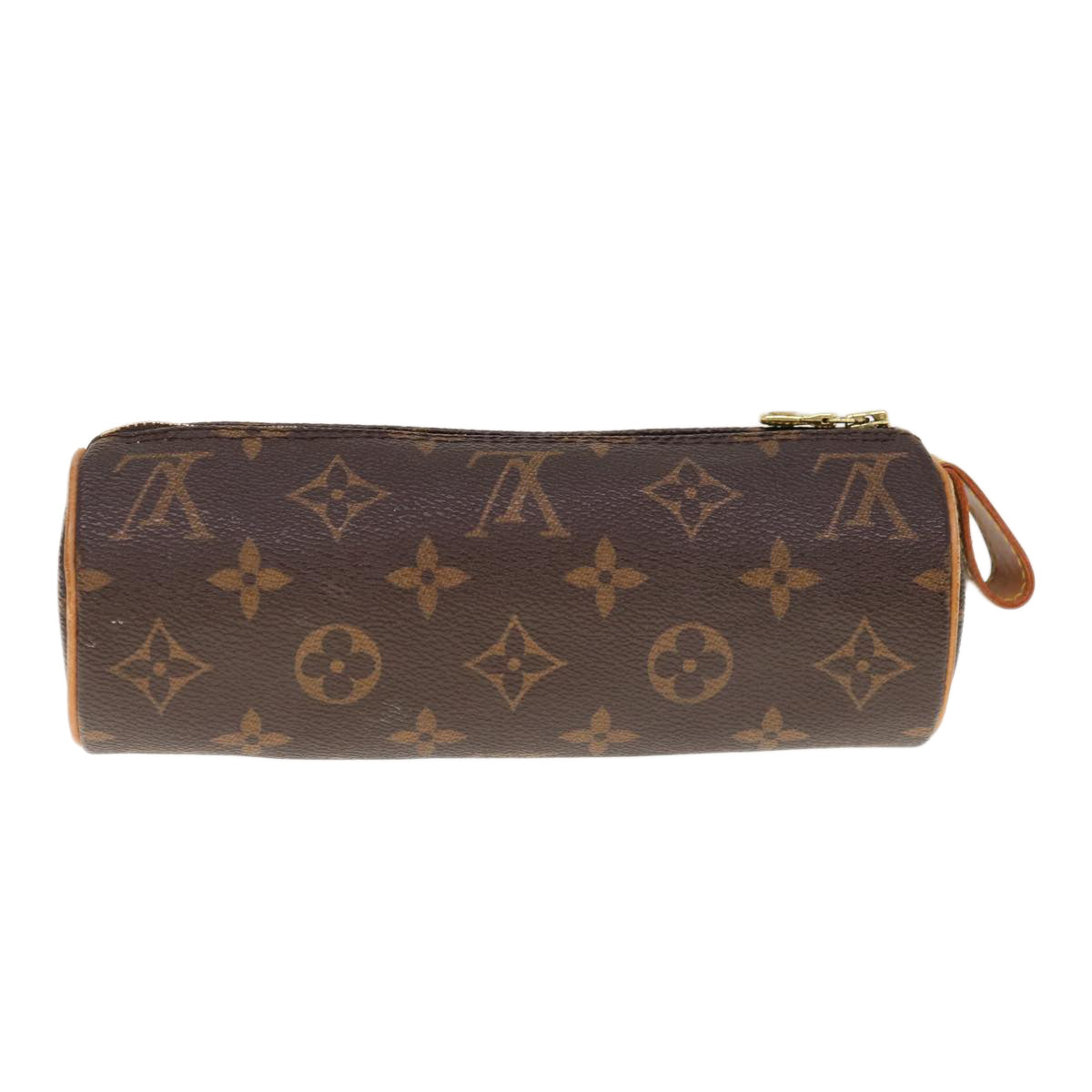 Louis Vuitton Trousse Rond  Canvas Clutch Bag