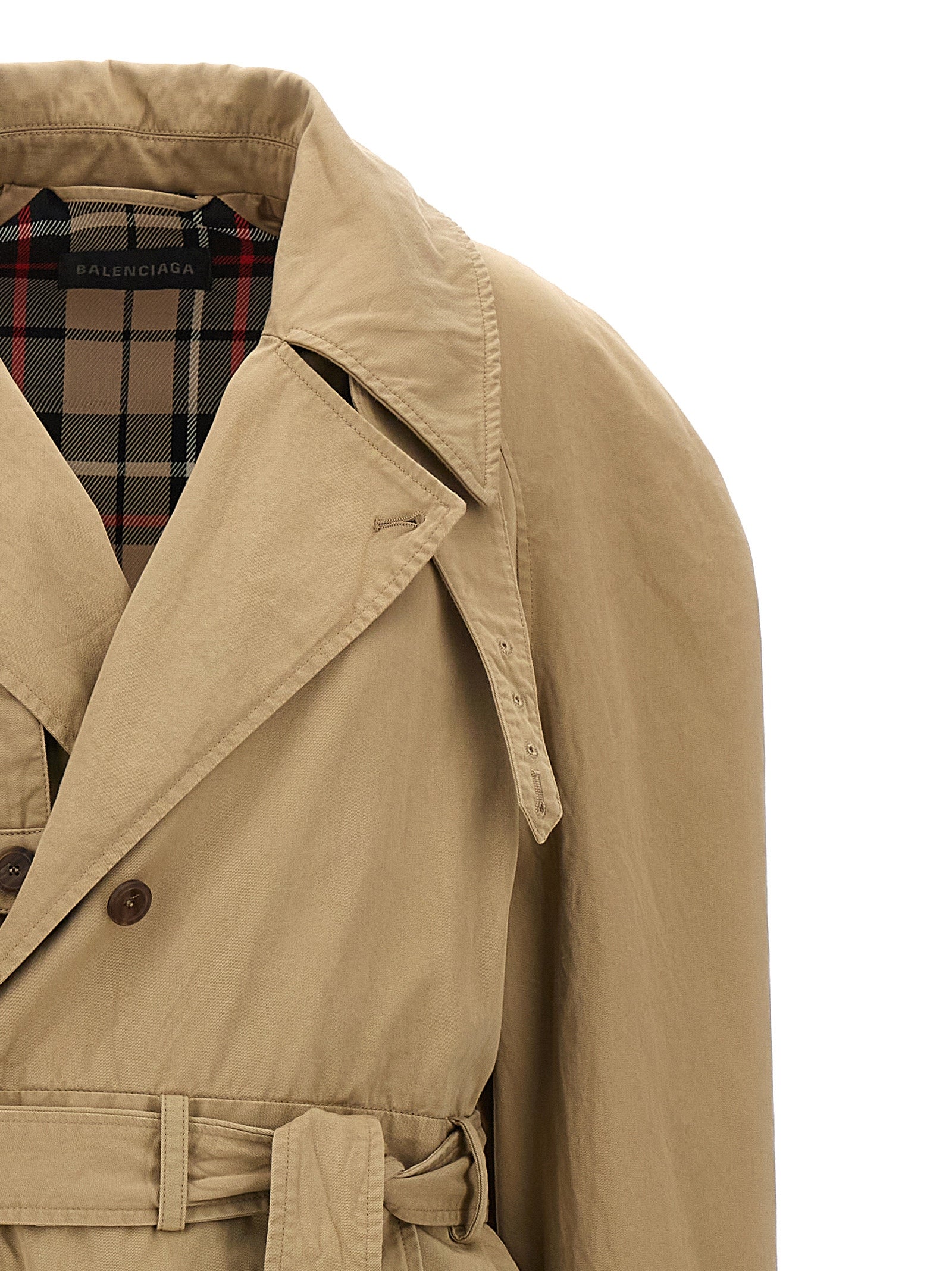 Balenciaga Women's Deconstructed Trench Coat