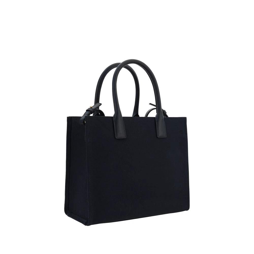 Versace Black Cotton Shoulder Bag