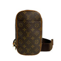 Louis Vuitton Pochette Gange  Canvas Clutch Bag