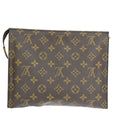 Louis Vuitton Poche Toilette  Canvas Clutch Bag