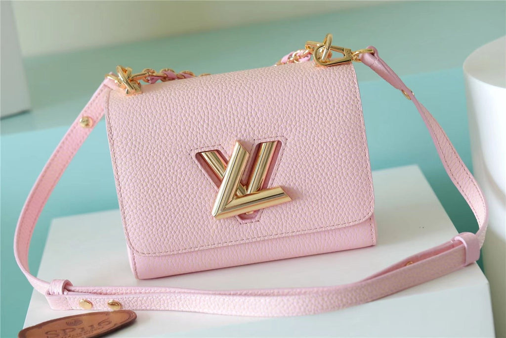 Louis Vuitton Twist PM Grain Pink For Women,  Shoulder And Crossbody Bags 7.5in/19cm Louis Vuitton M20699
