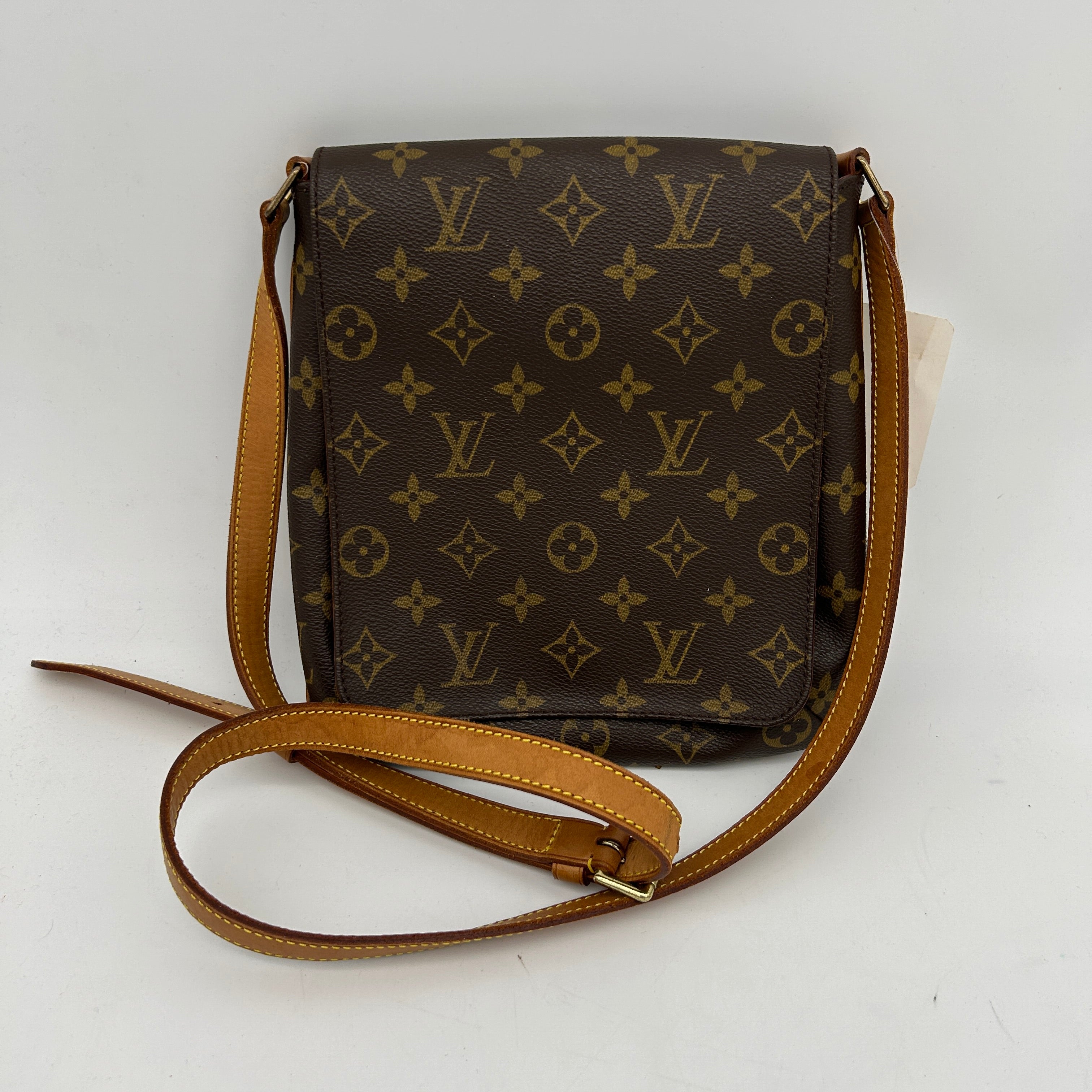 Louis Vuitton Musette Salsa Brown Monogram Canvas Shoulder Bag Medium