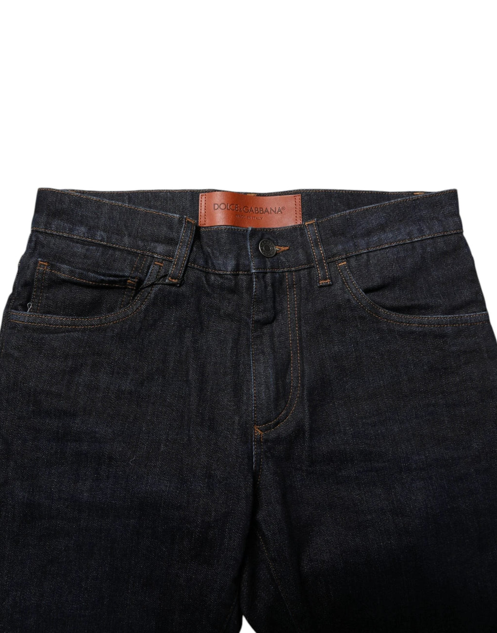 Dolce & Gabbana Black Cotton Skinny Denim Men Jeans