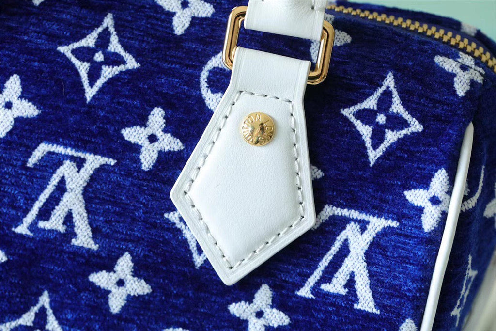 Louis Vuitton Speedy Bandouliere 20 PM Monogram Blue For Women,  Shoulder And Crossbody Bags 20.5cm/8.1in Louis Vuitton M20751
