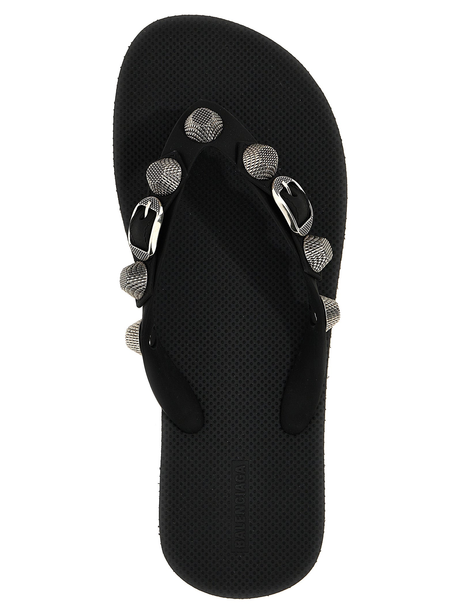 Balenciaga Women's Holiday Capsule Cagole Thong Sandals
