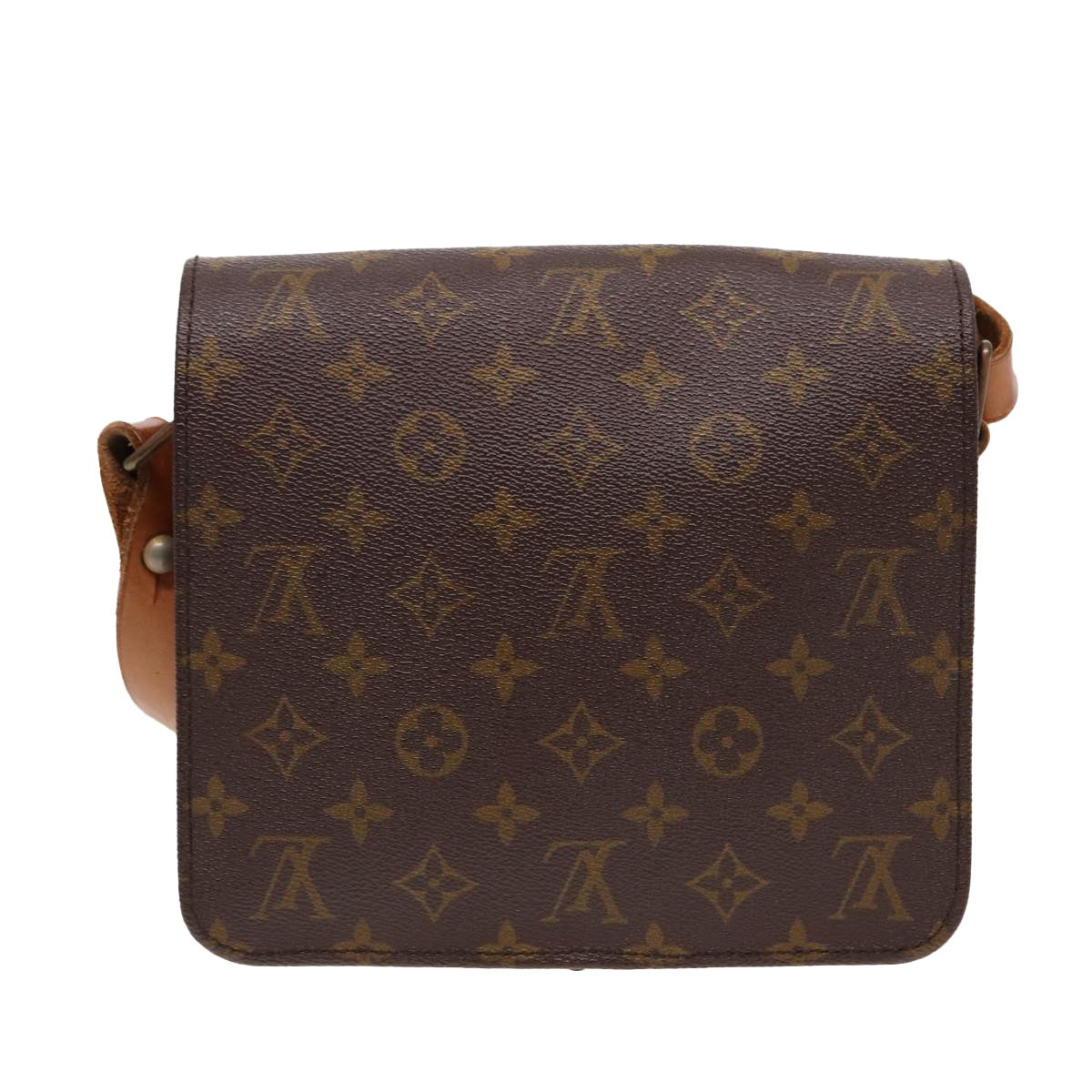 LOUIS VUITTON Monogram Cartouchiere MM Shoulder Bag 1:1 Rep M51253 LV Auth 78689