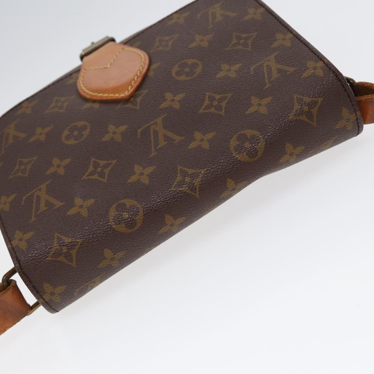 LOUIS VUITTON Monogram Cartouchiere MM Shoulder Bag 1:1 Rep M51253 LV Auth 78689
