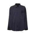 Balenciaga Gray Viscose Dress Men's Shirt