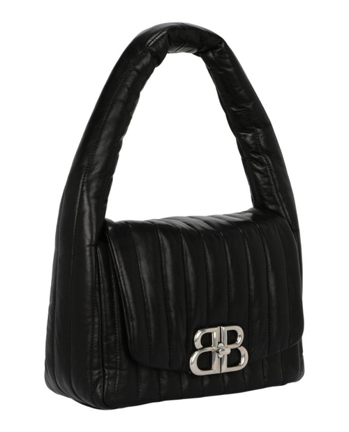 Balenciaga Womens Quilted Monaco Sling S Bag