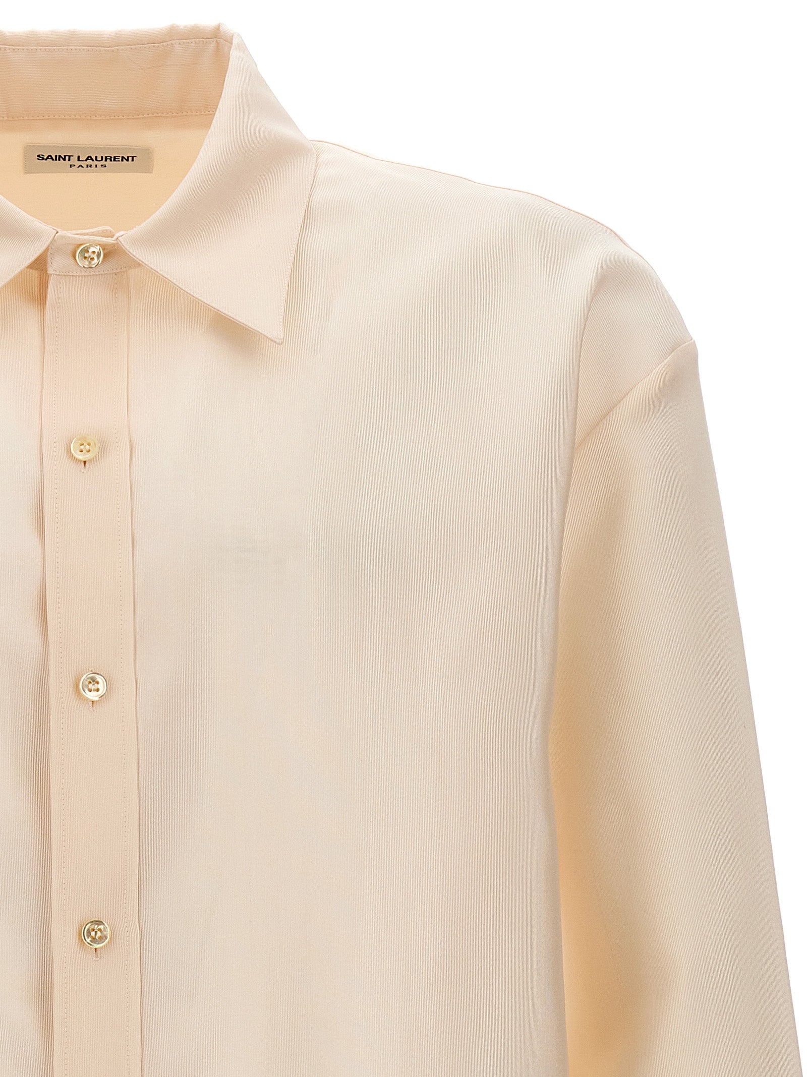 Saint Laurent Men's Faille Shirt