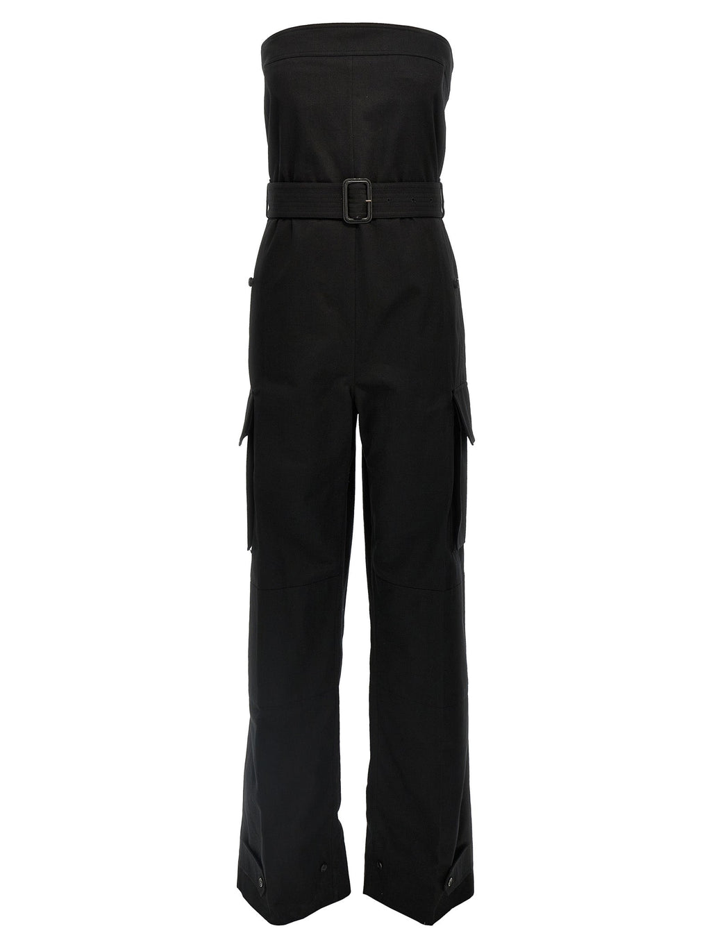 Saint Laurent Women's Cassandre Bustier Jumpsuit