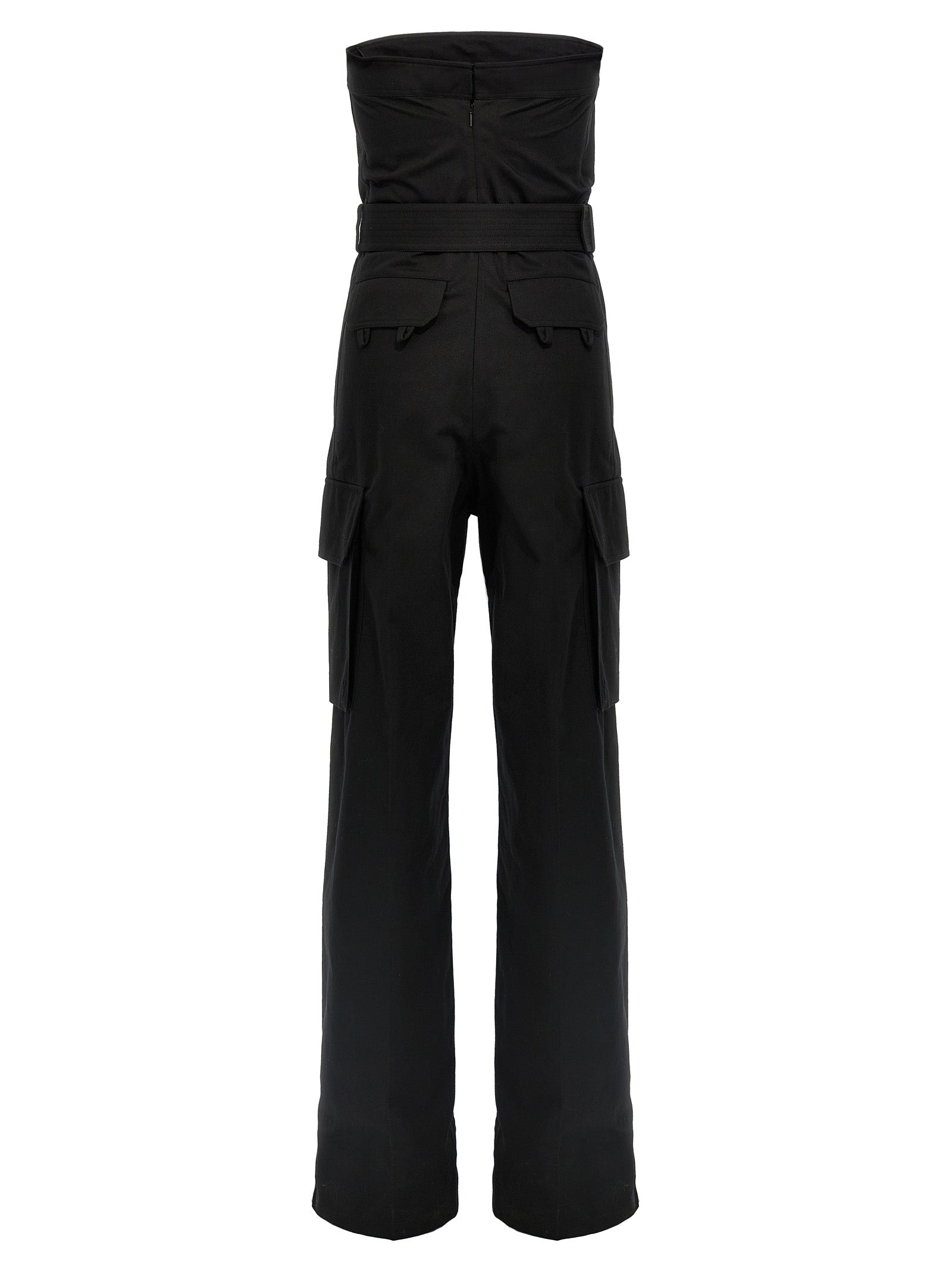 Saint Laurent Women's Cassandre Bustier Jumpsuit