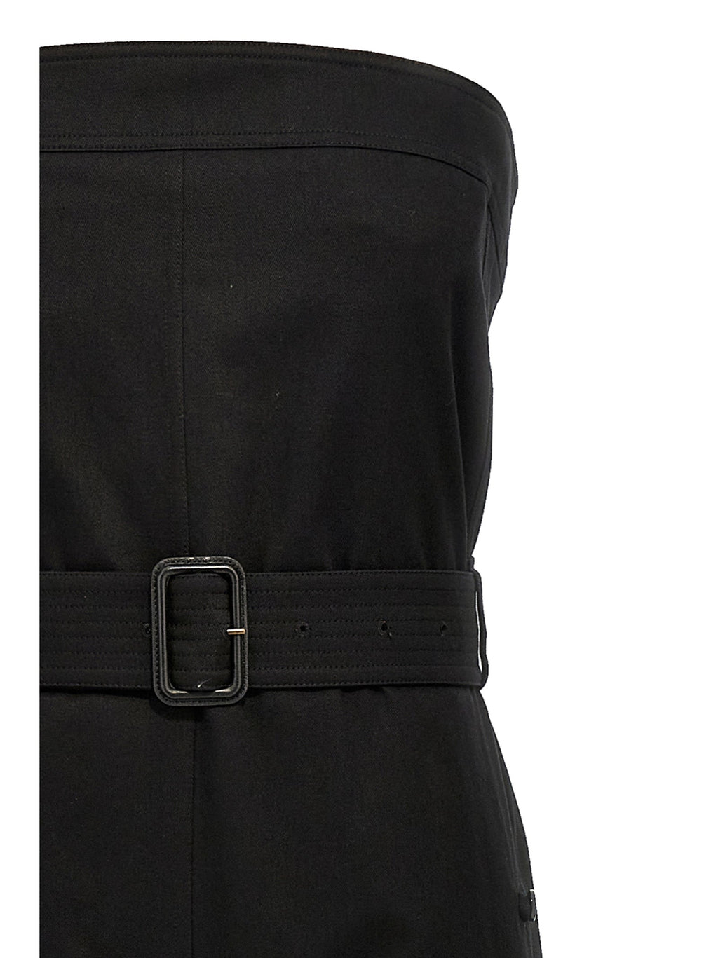 Saint Laurent Women's Cassandre Bustier Jumpsuit