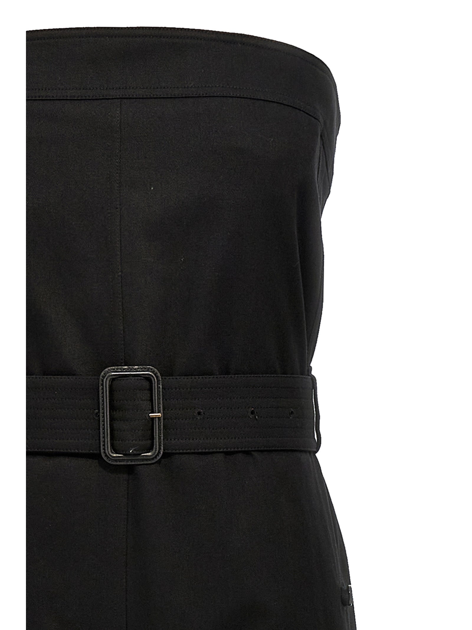 Saint Laurent Women's Cassandre Bustier Jumpsuit