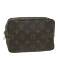 Louis Vuitton Poche Toilette  Canvas Clutch Bag
